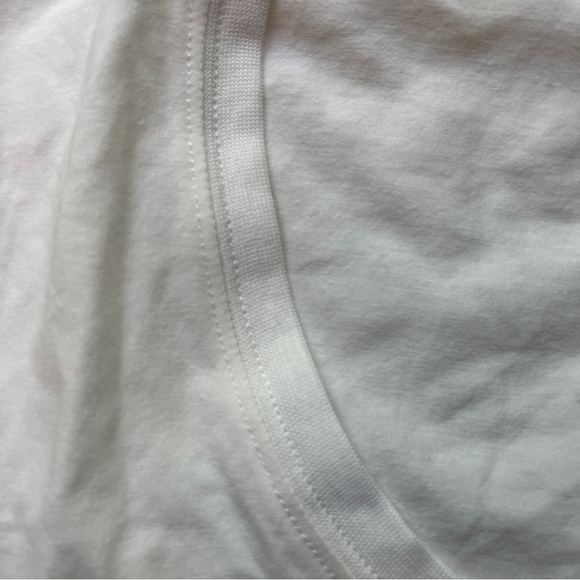 NWT! Athleta | White Outbound Scoop Tee | Size Medium - Picture 7 of 9